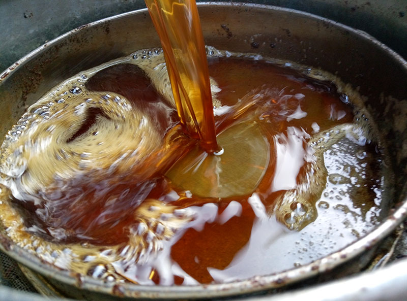 农家自榨香油芝麻油麻油 纯正小磨香油 白芝麻月子油河南特产5斤