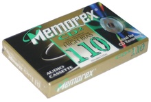 空白卡带 二氧化铬磁带 高级二类磁带 Memorex 110 CD2 全新原封