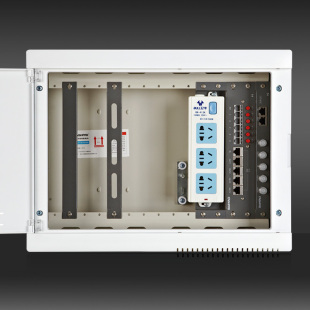 信息箱 华夏 多媒体集线箱 弱电箱家用套装 光纤入户信息箱 大号300*