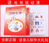 动漫盘 儿童识字幼儿认字 直映识字图卡 直映认字正版教材