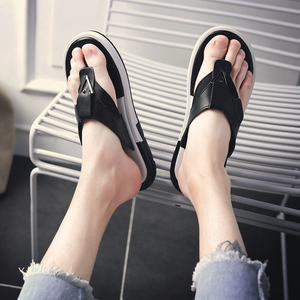 夏季凉鞋厚底凉拖男