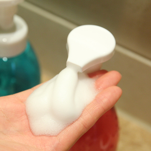 日本lec分装瓶发泡瓶起泡瓶慕斯瓶泡沫瓶洗手液洗面奶发泡器400ml