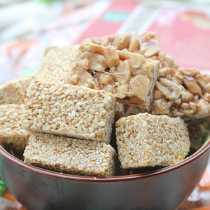 中膳堂芝麻糖花生糖500g