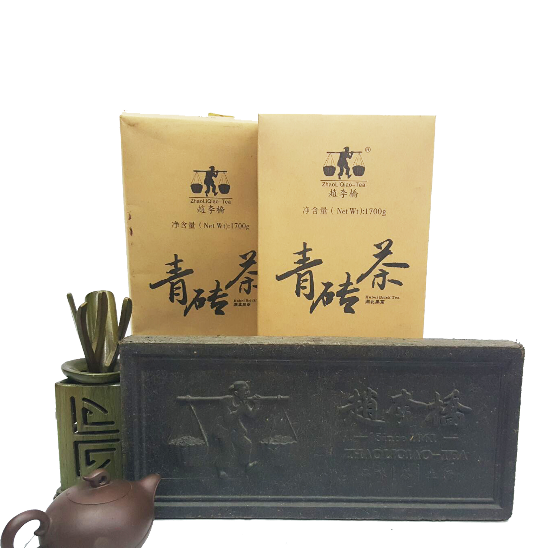 典藏羊楼洞 赵李桥青砖茶 1700g 特级