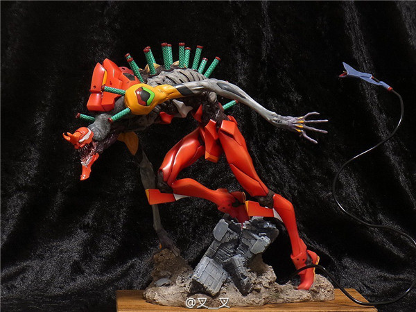 wf2016夏原型制作 eva2号机 兽化第2形态山口式 90