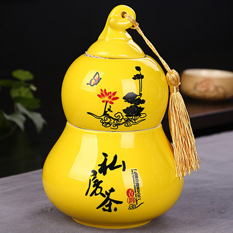 金骏眉特价 限时特惠2016新款葫芦陶瓷罐精致茶叶礼盒装