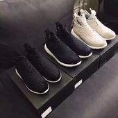 短靴子轻便男鞋 INDUSTRY余文乐编织运动高帮鞋 日系足下工业FOOT