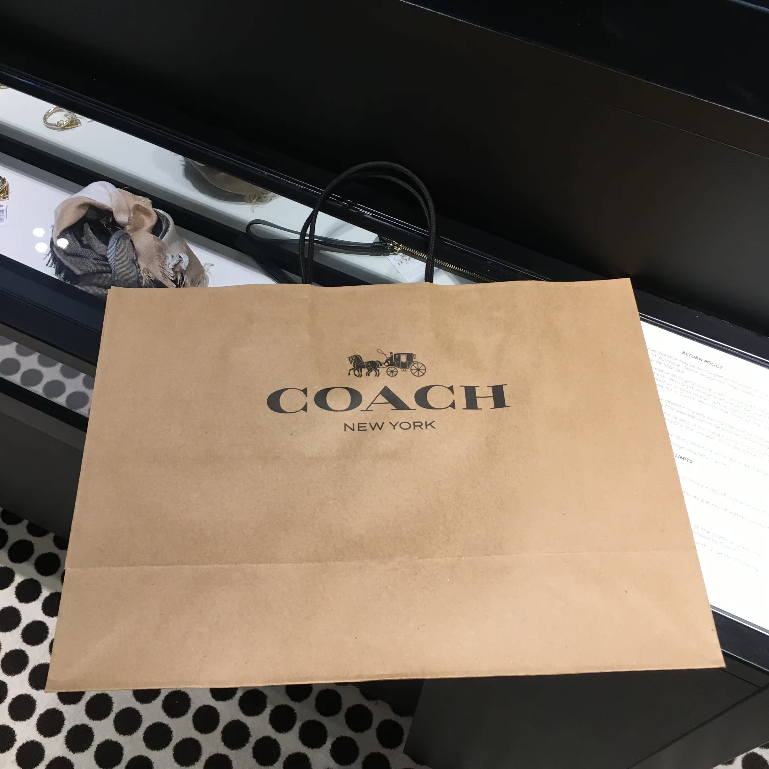 【阿花】coach/蔻驰手提袋,不单卖,随包发货【ht】