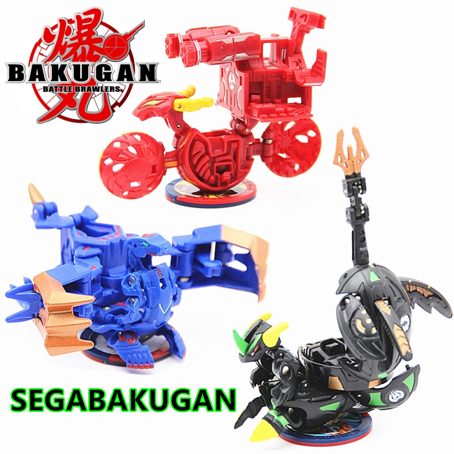 3)全新 正版sega toys 世嘉 bakugan 爆丸 3.5cm 爆tech 战斗磁卡