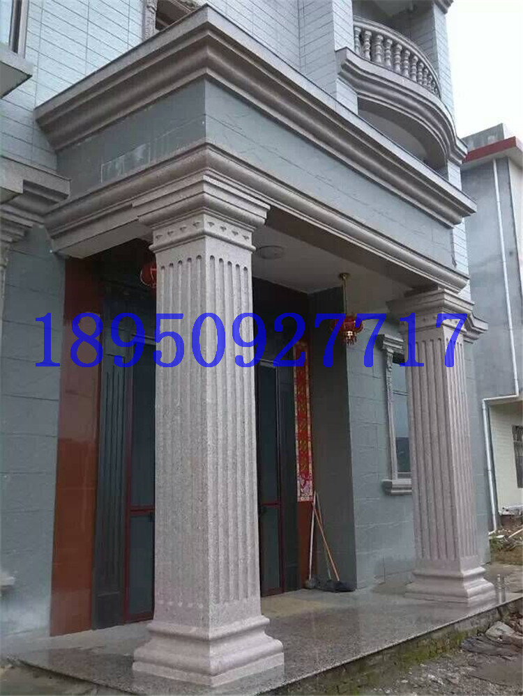 grc别墅欧式构件abs加厚塑钢方形罗马柱模具大门头柱子水泥模具