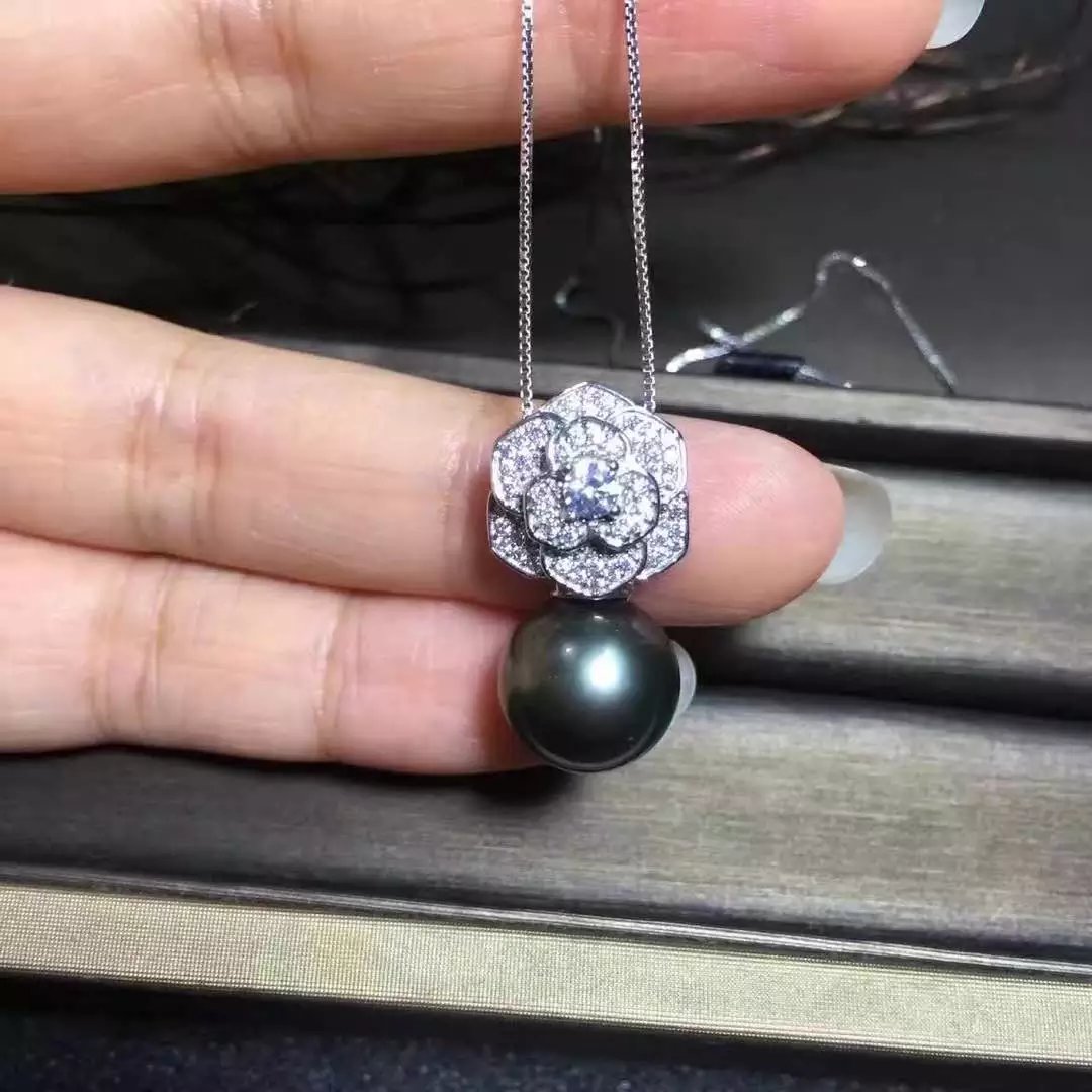 正品[大溪地珍珠项链]大溪地黑珍珠项链评测 大