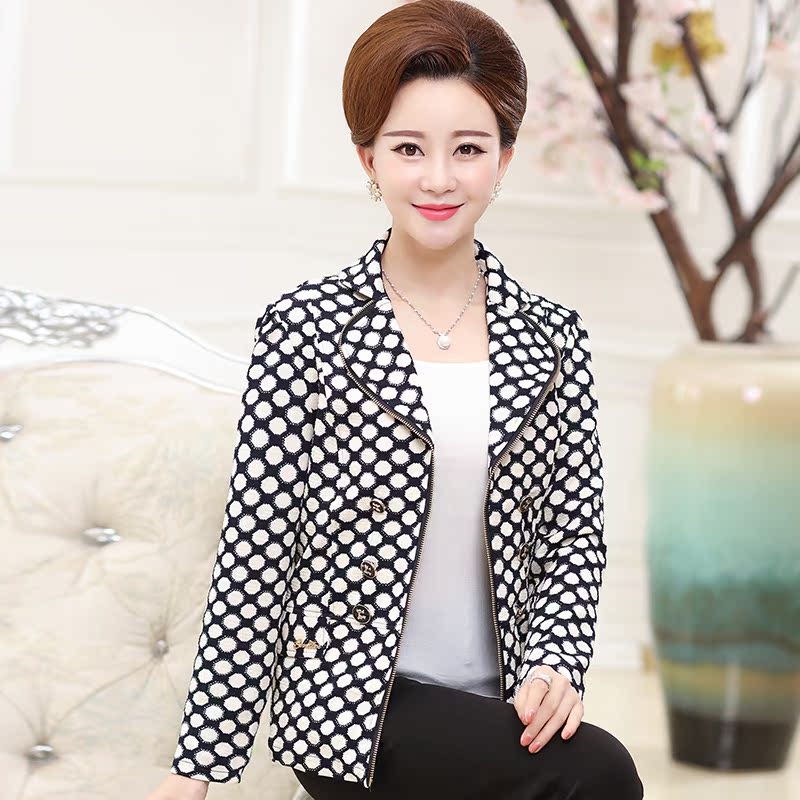 正品[短外套女秋装]中老年女秋装短外套评测 秋