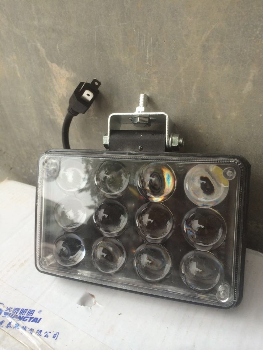 货车24vled大灯灯泡,大货车led灯前大灯 汽车led5寸大灯12v24v工程农用车越野车货车改装led射灯黄色防雾
