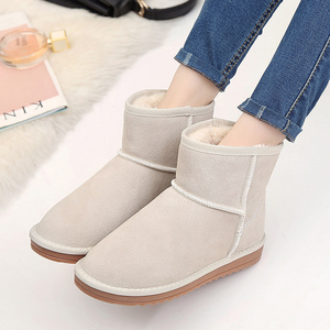 冬季内增高短筒雪地靴