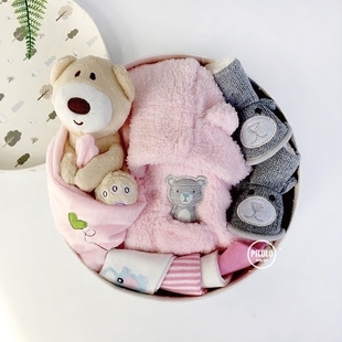 秋冬新生儿礼盒婴儿衣服套装礼盒刚出生宝宝送礼礼物母婴用品礼包
