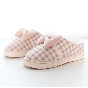 秋冬防滑软底棉拖鞋