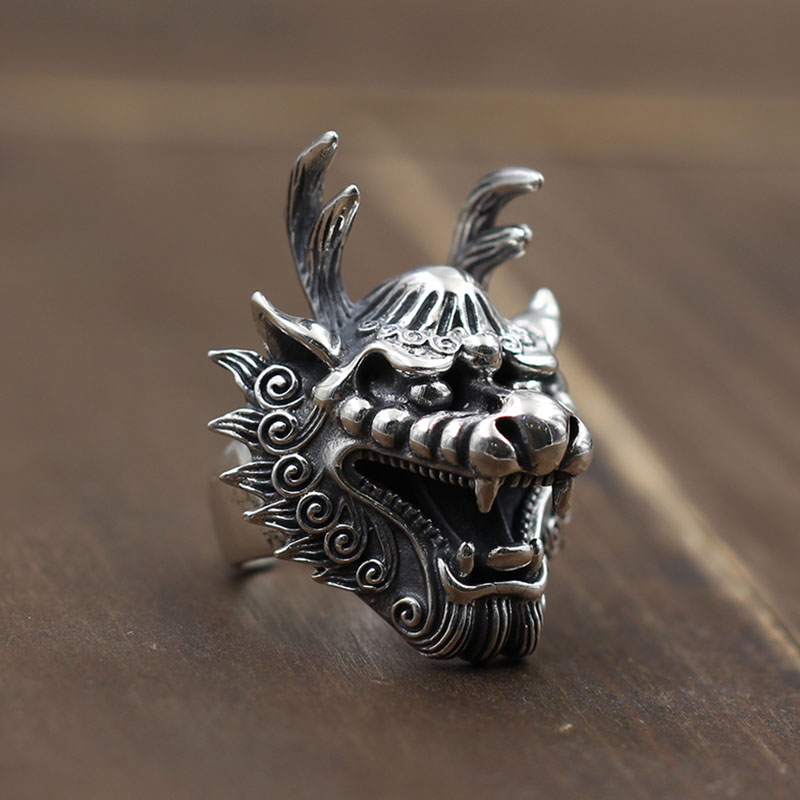 正品[男士复古戒指]男士黄金戒指评测 男士戒指款式图片_惠惠购物