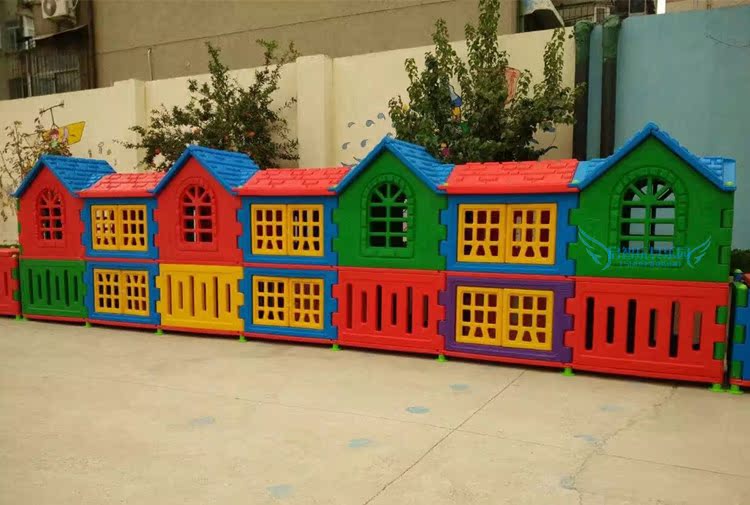 新款幼儿园塑料收纳柜户外玩具收纳架儿童室外大型收纳柜储物架