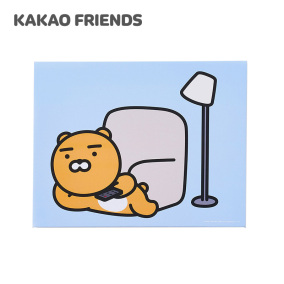 kakao friends ryan 卡通卧室挂画装饰画 无框画帆布画壁画