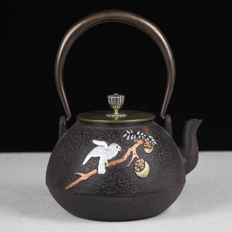 铁壶日本进口铸铁铁壶南部铁壶纯手工无涂层泡茶壶工夫茶具养生壶
