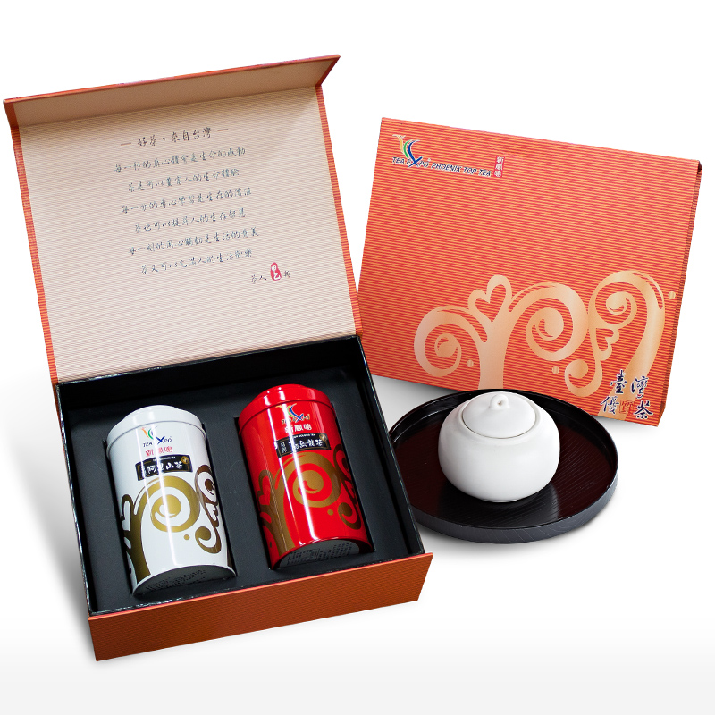 正宗台湾茶叶礼盒 冻顶乌龙茶 新凤鸣新年送礼品阿里山台湾高山茶