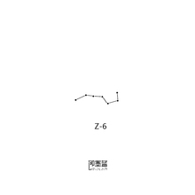 1.5cm 即墨蓝轻文身半永久纹身小模版北斗七星图案纹身模板5.5