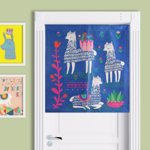 棉麻艺术挂帘玄关帘