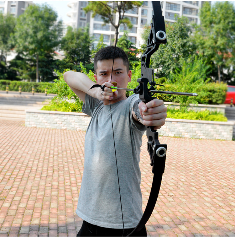 三利达汉武3复合弓滑轮反曲弓箭射鱼狩猎射击运动户外