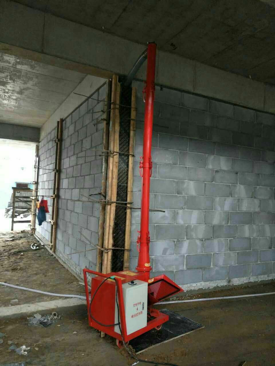 小型二次构造柱混凝土泵上料机 圈梁浇注机二次构造浇筑泵上料机