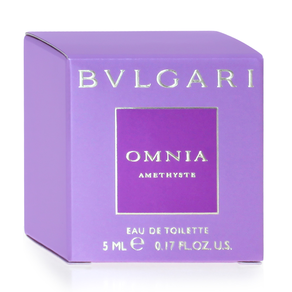 正品bvlgari omnia amethyste宝格丽花舞轻盈女士淡香水5ml q版