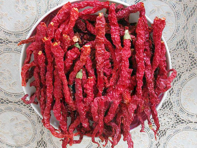 陕西线辣椒 秦椒 长线椒 炒菜火锅用500克