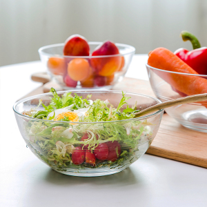 摩登主妇家用透明玻璃碗