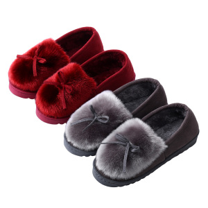 冬季棉鞋厚底加绒保暖