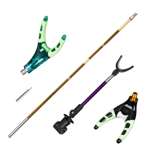 碳素钓鱼竿炮台支架