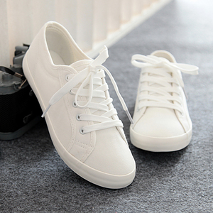 韩版文艺小白鞋