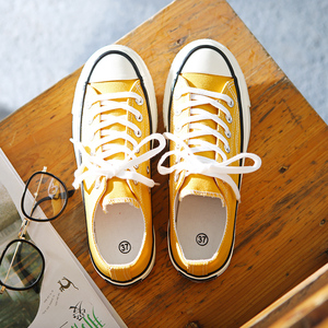 韩版休闲学生帆布鞋