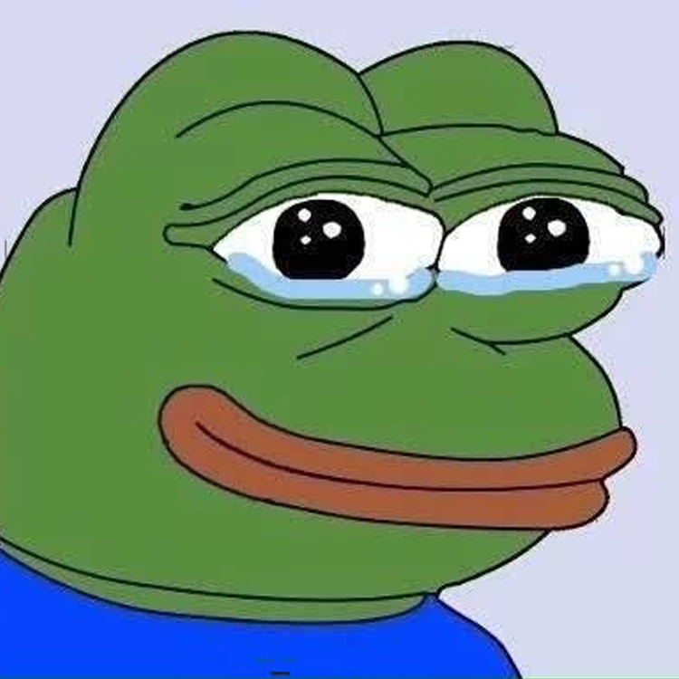 可爱恶搞网红伤心蛙大眼睛青蛙 有趣表情包纸巾盒 布袋盒装饰礼物