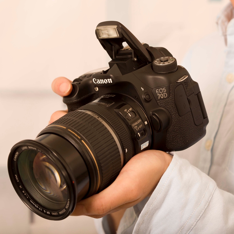 佳能70d照相机 入门级家用旅游专业高清摄影数码二手单反相机80d