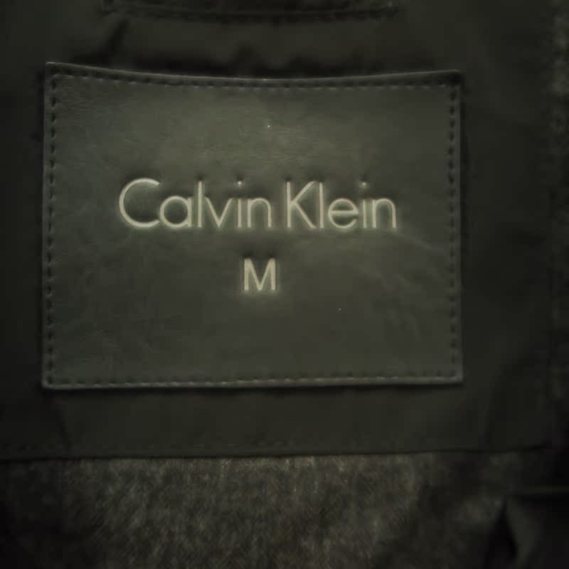 美国直邮calvin klein/凯文克莱ck男新款菱格纹休闲夹克棉服