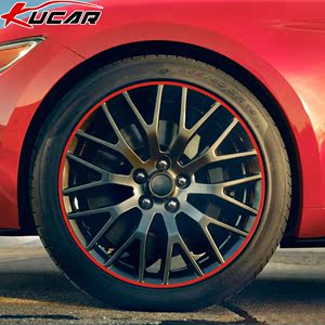 kucar汽车轮毂贴 改装反光贴 摩托车贴纸 轮胎