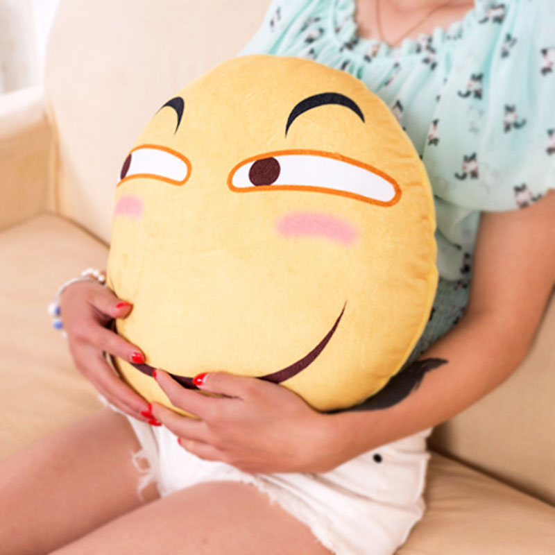 大号滑稽脸表情抱枕靠垫创意恶搞笑毛绒玩具午睡枕头男女生日礼物