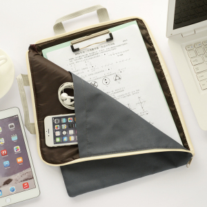 简约防水防尘帆布文件袋