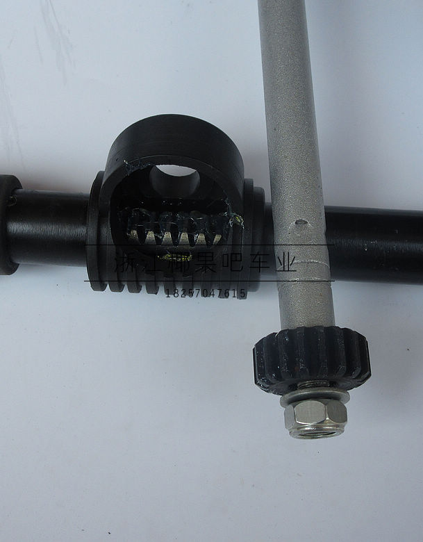 自制四轮车配件 改装小卡丁车转向套件 齿轮方