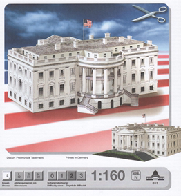 美国总统奥巴马折纸人偶diy公仔亲3d纸模型手办娃娃天一纸艺