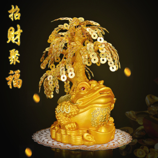 开光崇道堂七彩水晶宝石白水晶黄水晶天然水晶招财纳福