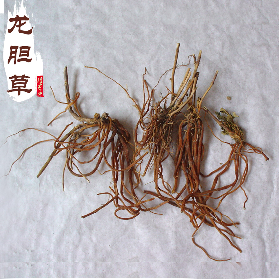 龙胆中药材龙胆草 经方集药材工坊 250g