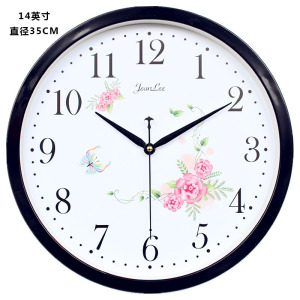 现代简约钟表数字挂钟