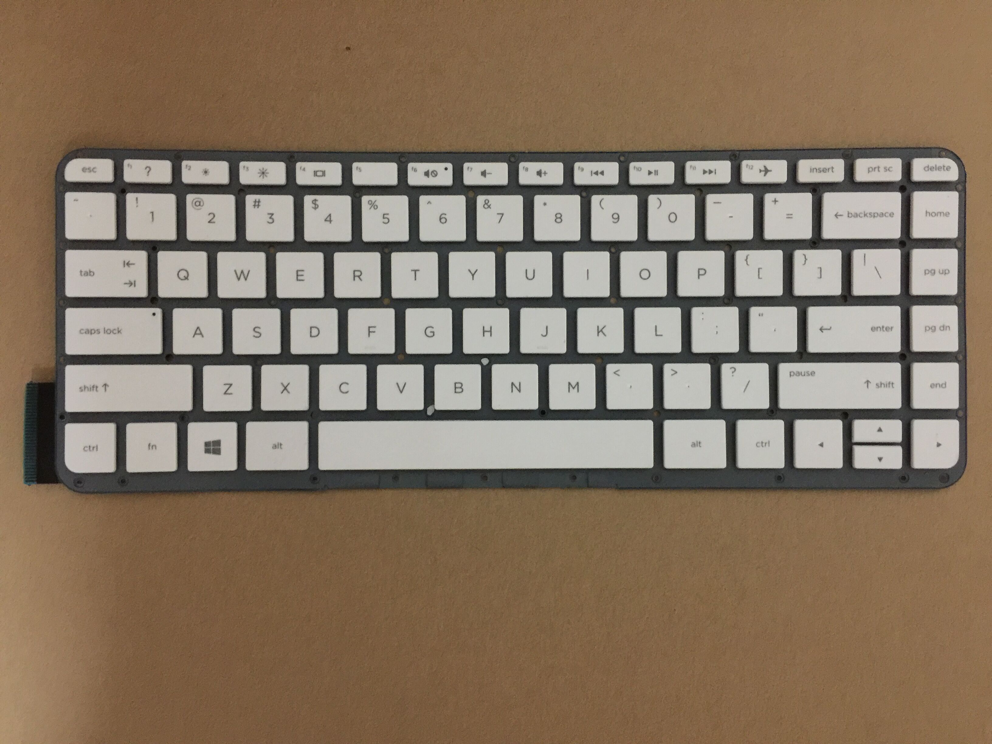 惠普笔记本电脑键盘