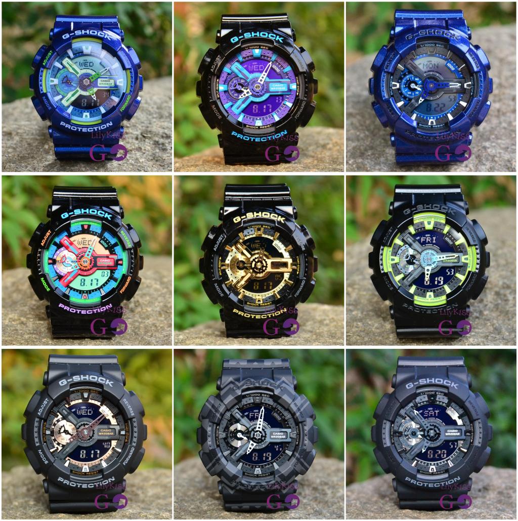 卡西欧g-shock男表ga-110gb-1a新款mc/rg/tp7/lpa/ly/hr/mb/casio