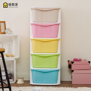 5层抽屉式收纳柜